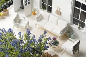 Teras 3-2-1-Sehpa Takım