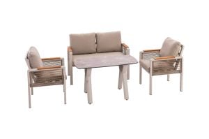 ALPECCA  2-1-1-SEHPA ALÜMİNYUM BAHÇE MOBİLYASI