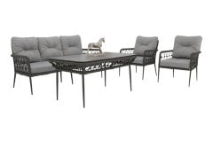 Aston 3-1-1 Set  Alüminyum Bahçe Mobilyası