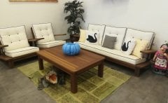 Zen Takım 3-1-1 Set Ahşap Bahçe Mobilyası