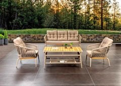 Olips Koltuk Takımı  Alüminyum Bahçe Mobilyası