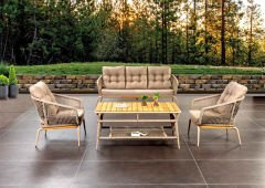 Olips Koltuk Takımı  Alüminyum Bahçe Mobilyası