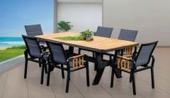 Tulip Table Set  Alüminyum Bahçe Mobilyası