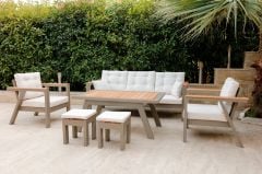 Merry 3-1-1 Set Alüminyum Bahçe Mobilyası