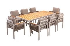 ALPECCA MASA TAKIMI-6 ADET SANDALYE  Alüminyum Bahçe Mobilyası