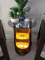 Kütük Sehpa Şelale