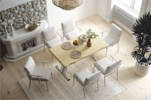 Harran Masa Petek Sandalye Yemek Masası Takımı - 80x140 cm