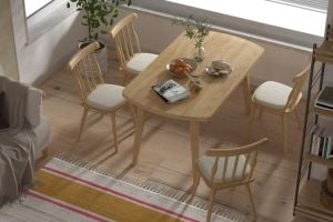 Soma Sandalye Aras Mutfak Masası Takımı - 80x140 cm