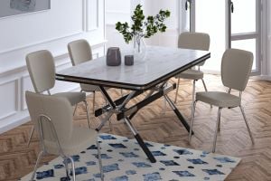 Beyrut Sandalye İstanbul Mutfak Masası Takımı - 90x160 cm