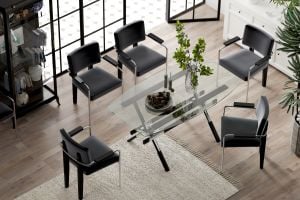 Saray Sandalye İstanbul Mutfak Masası Takımı - 90x150 cm